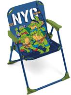 Ninja Turtles kokoontaitettava tuoli lapsille käsinojilla