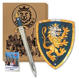 Noble Knight Vaahtomiekka + kilpi, sininen-6