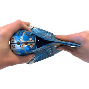 Noble Knight vaahtomuovinen ritarikypärä, sininen-4