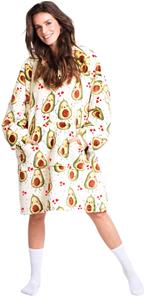 Noxxiez Cuddle aikuisten huppari - Avokado