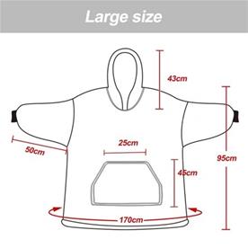 Noxxiez Cuddle aikuisten huppari - Sushi-4