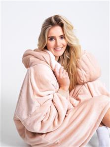 Noxxiez Cuddle aikuisten huppari - Taupe-2