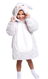 Noxxiez Cuddle Hoodiez - Kani, Small (3-6 vuotta)