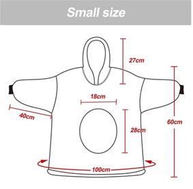Noxxiez Cuddle Hoodiez - Kani, Small (3-6 vuotta)-4
