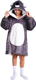 Noxxiez Cuddle Hoodiez - Koala, Medium (7-14 vuotta)
