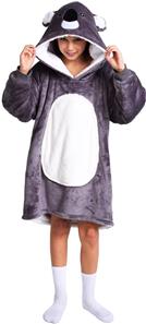 Noxxiez Cuddle Hoodiez - Koala, Medium (7-14 vuotta)