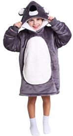 Noxxiez Cuddle Hoodiez - Koala, Small (3-6 vuotta)