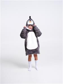 Noxxiez Cuddle Hoodiez - Pingviini, Small (3-6 vuotta)-2