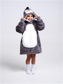 Noxxiez Cuddle Hoodiez - Pingviini, Small (3-6 vuotta)-3