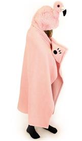 Noxxiez eläinpeitto hupulla - Flamingo-5