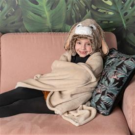 Noxxiez eläinpeitto hupulla - Kani-3