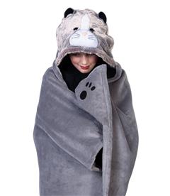 Noxxiez eläinpeitto hupulla - Kissa