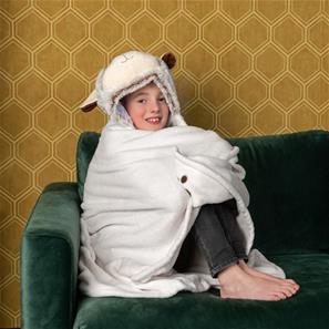 Noxxiez eläinpeitto hupulla - Lammas-3