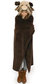 Noxxiez eläinpeitto hupulla - Poro-4