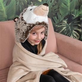 Noxxiez eläinpeitto hupulla - Siili-3