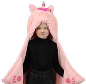 Noxxiez eläinpeitto hupulla - Yksisarvinen