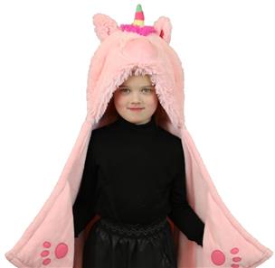 Noxxiez eläinpeitto hupulla - Yksisarvinen