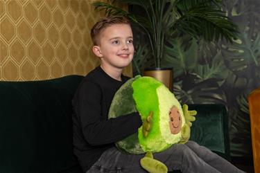 Noxxiez Jättipehmo, kädenlämmitin ja tyyny - Avokado-3