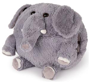 Noxxiez Jättipehmo, kädenlämmitin ja tyyny - Elefantti