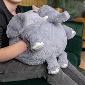 Noxxiez Jättipehmo, kädenlämmitin ja tyyny - Elefantti-3