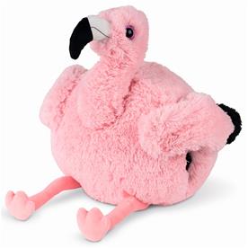 Noxxiez jättipehmo, kädenlämmitin ja tyyny - Flamingo