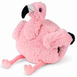 Noxxiez jättipehmo, kädenlämmitin ja tyyny - Flamingo