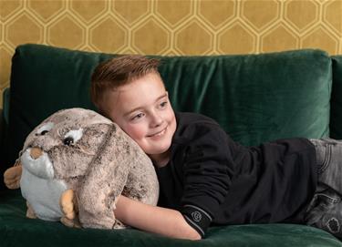 Noxxiez Jättipehmo, kädenlämmitin ja tyyny - Kani -2