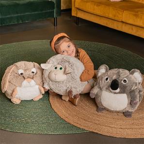 Noxxiez Jättipehmo, kädenlämmitin ja tyyny - Kani -5