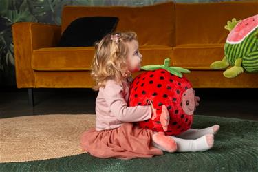 Noxxiez Jättipehmo, kädenlämmitin ja tyyny - Mansikka-2