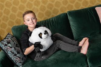 Noxxiez Jättipehmo, kädenlämmitin ja tyyny - Panda-3