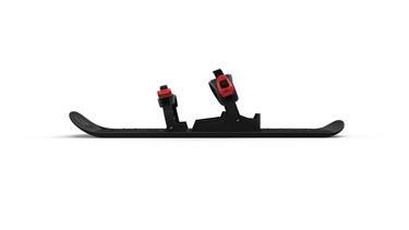 One Foot Miniski, musta-6