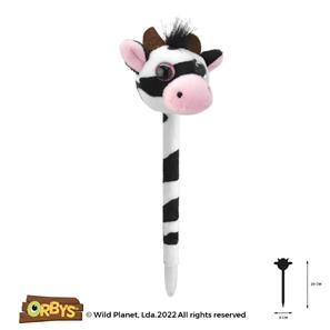 Orbys Plush kuulakärkikynä - Lehmä-2