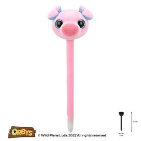 Orbys Plush kuulakärkikynä -possu-2