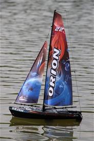 Orion V2 2.4G RTR kauko-ohjattava purjevene-8