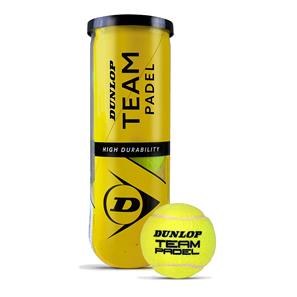 Padel-pallot Dunlop Team Padel (3 kpl)