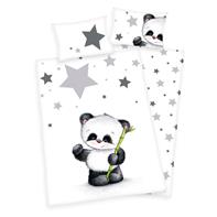 Panda Junior vuodevaatteet 100x135 cm - 100 prosenttia puuvillaa.