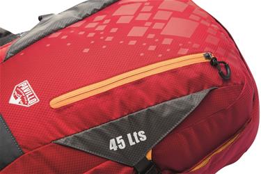 Pavillo Arctic vaellusreppu 45L, punainen-13