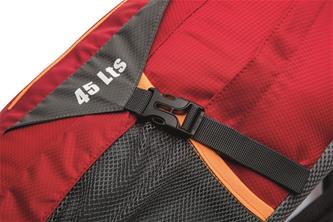 Pavillo Arctic vaellusreppu 45L, punainen-15