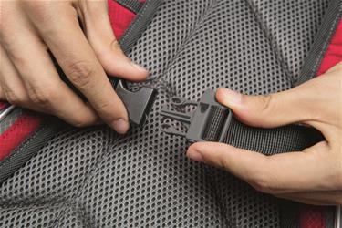 Pavillo Arctic vaellusreppu 45L, punainen-16