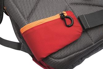 Pavillo Arctic vaellusreppu 45L, punainen-20