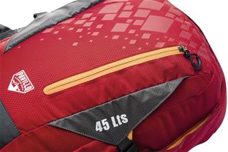 Pavillo Arctic vaellusreppu 45L, punainen-23