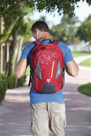 Pavillo Arctic vaellusreppu 45L, punainen-5