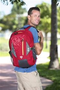 Pavillo Arctic vaellusreppu 45L, punainen-6