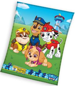 Paw Patrol Coral fleecehuopa 150 x 200 cm