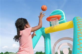 Perfect Aim 3-in-1 puhallettava puutarhapeli 127 x 109 x 178 cm-4