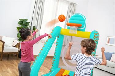 Perfect Aim 3-in-1 puhallettava puutarhapeli 127 x 109 x 178 cm-8