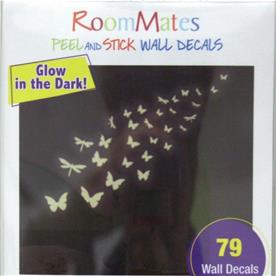 Perhoset ja sudenkorennot Seinätarrat-6