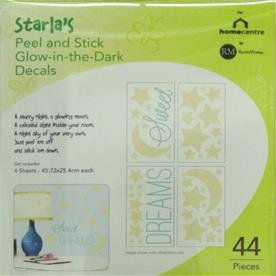 Pimeässä hehkuvat ''Sweet Dreams'' Seinätarrat-5