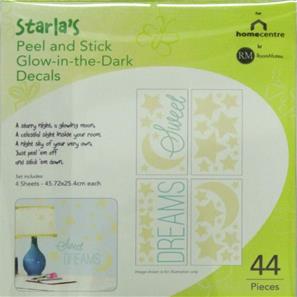 Pimeässä hehkuvat ''Sweet Dreams'' Seinätarrat-5