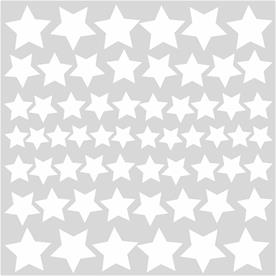 Pimeässä hehkuvat tähdet Seinätarrat-2